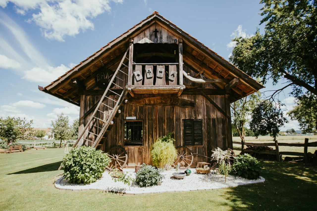 Treehouse Drevesna Hiska Strkovo Gnezdo Ranc Jures Hotel Ljutomer Buitenkant foto